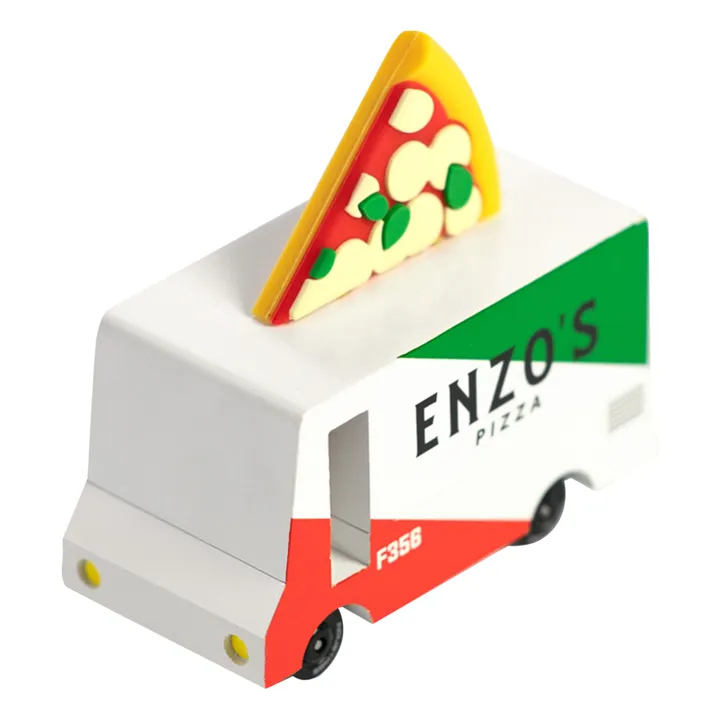 Candylab Voiture Pizza en bois