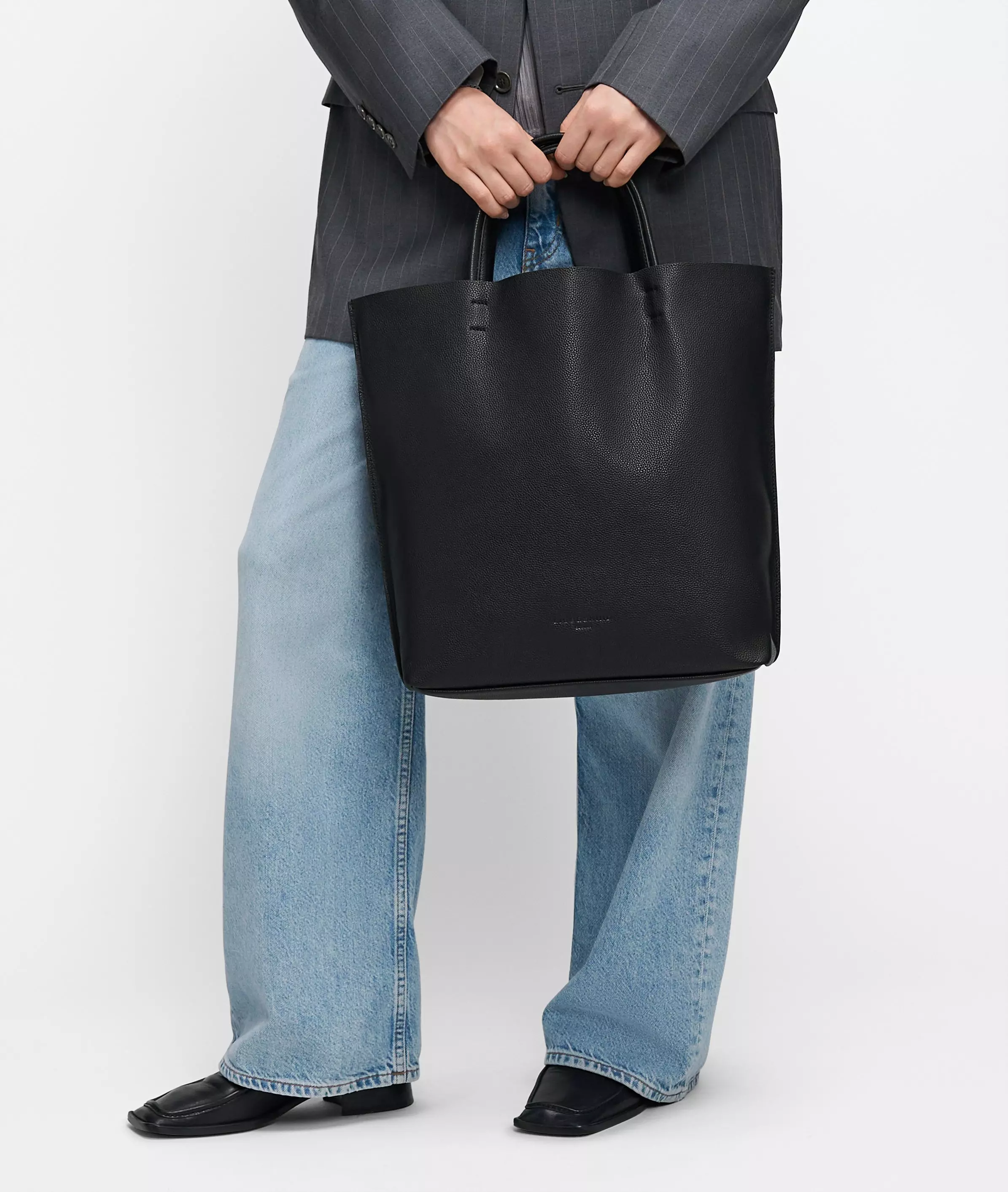 Tote Large cowhide leather shopper