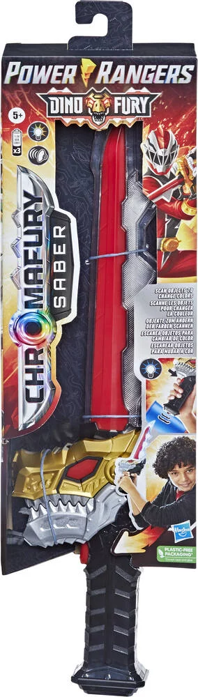 POWER RANGERS DINO FURY SABRE CHROMAFURY