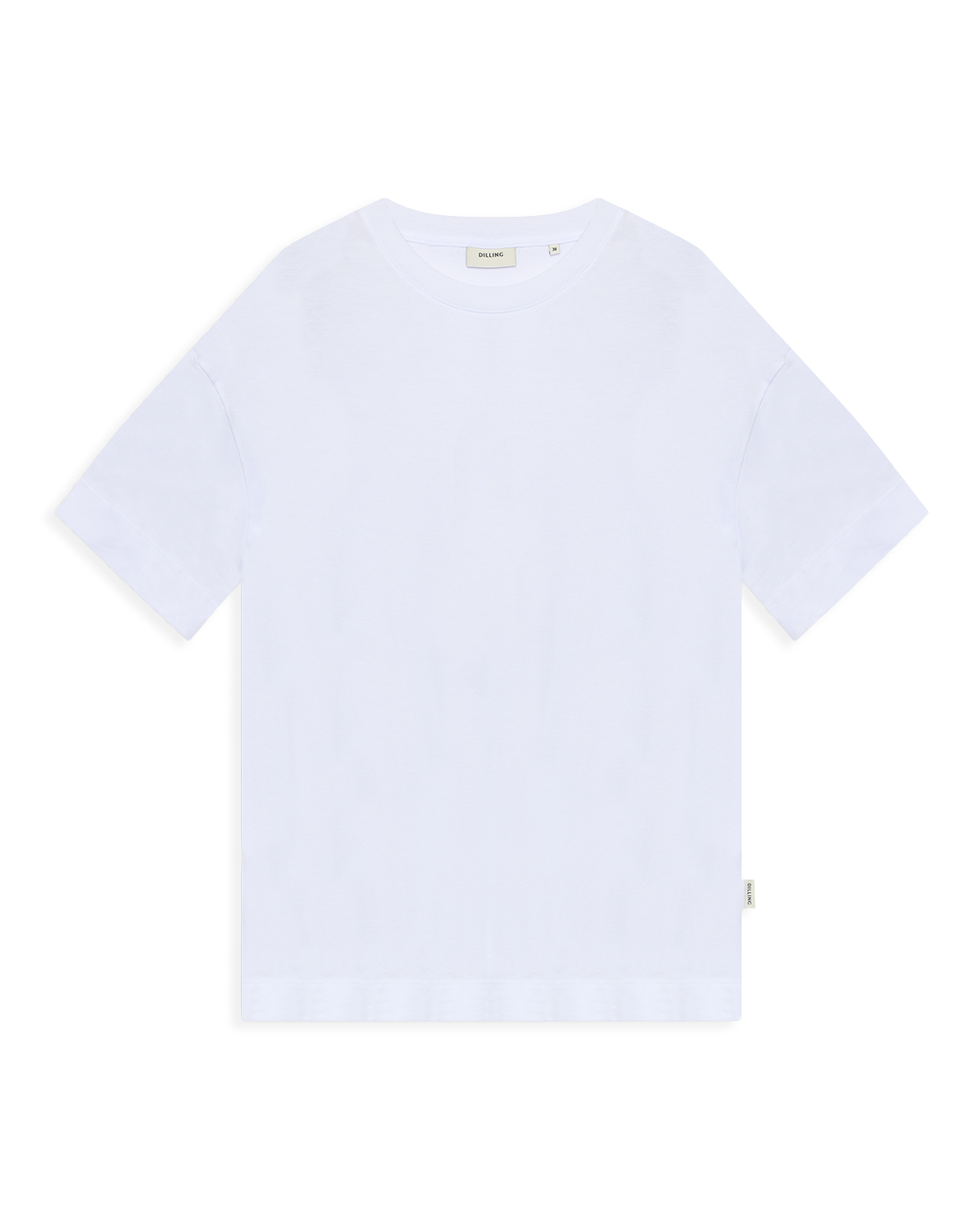 T-shirt met wijde pasvorm van katoen voor dames in Caca
