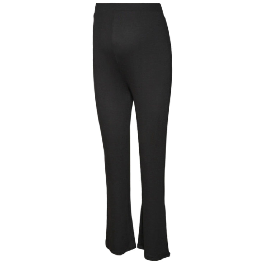 Køb Mama;licious Black Brynja Flare Jersey Leggings Noos