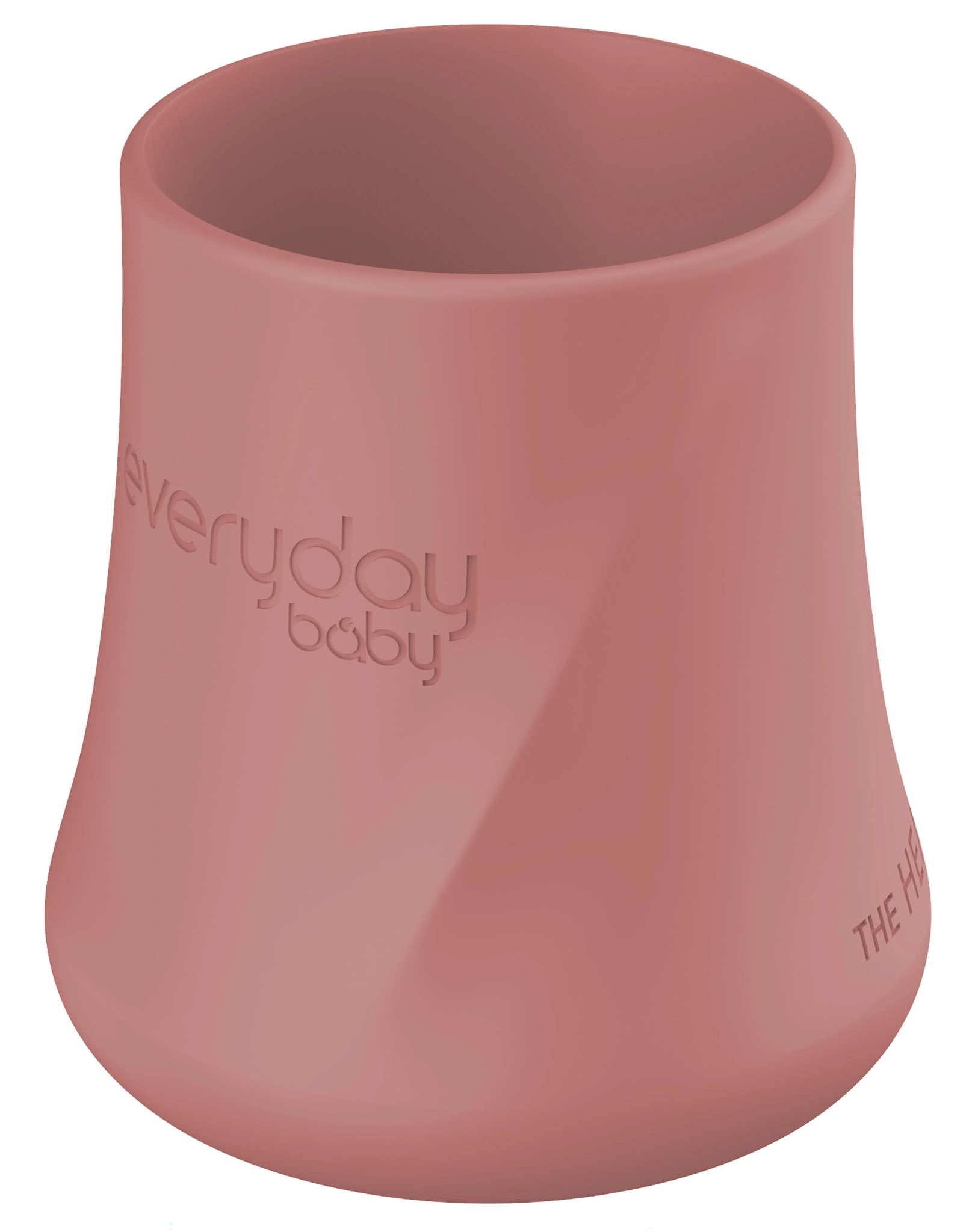 Silikon-Becher EVERYDAY BABY - DRINK & LEARN 2er Set in rot