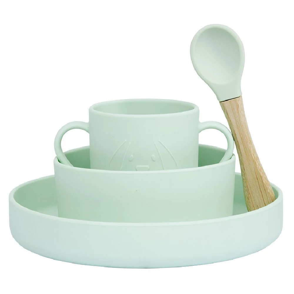 Coffret repas Bébé silicone