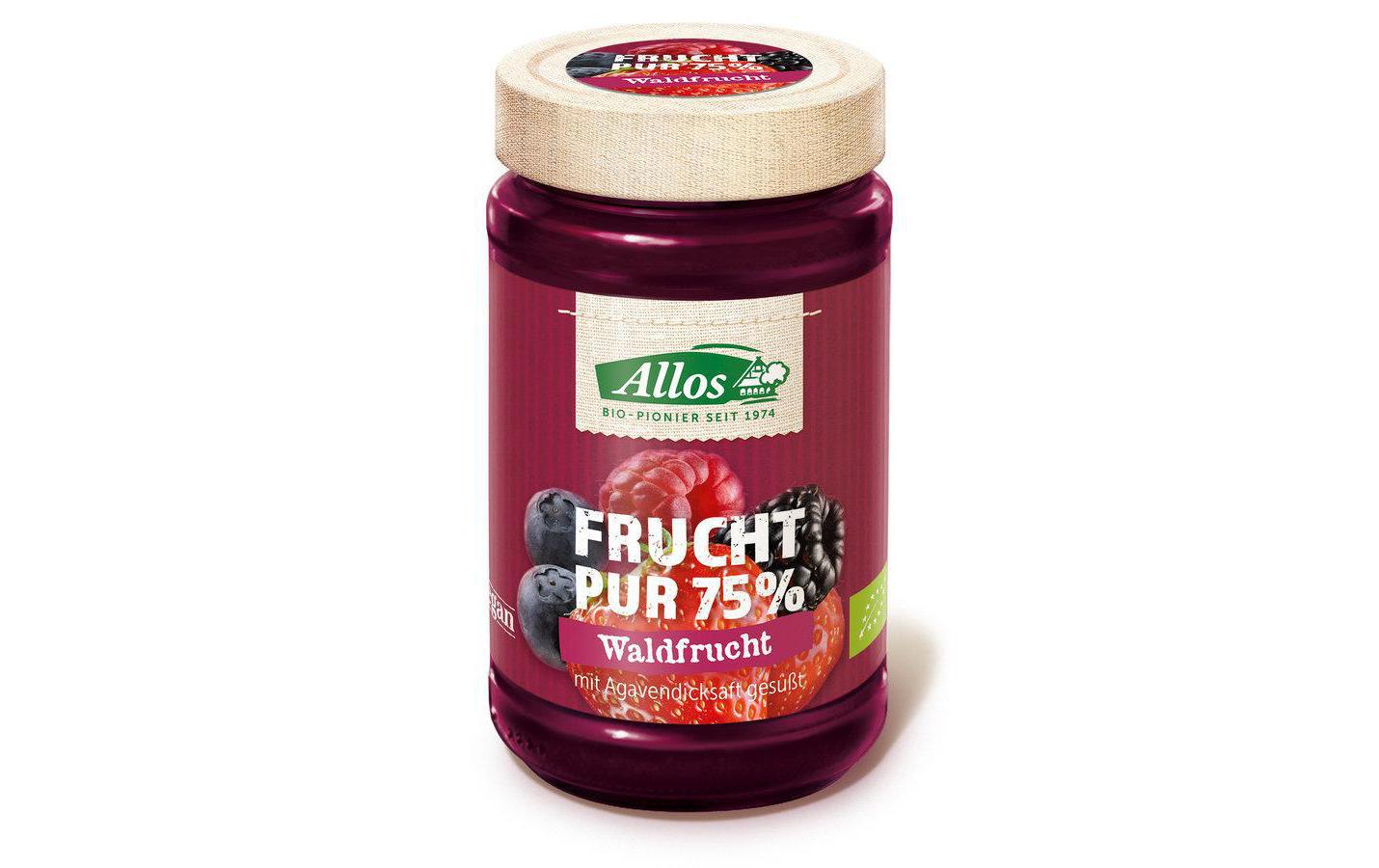 Bio Fruchtaufstrich Waldfrucht Glas 250 gFruchtaufstrich Waldfrucht