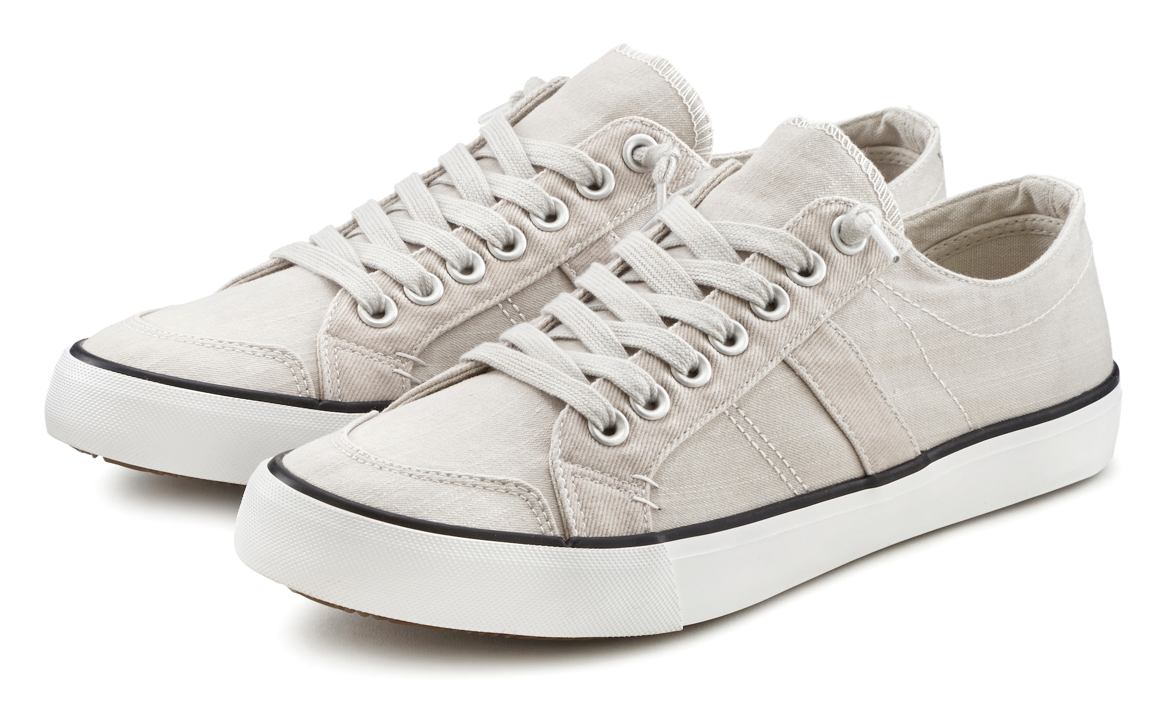 AUTHENTIC LE JOGGER Sneaker »Schnürhalbschuh«  Schnürschuh, Halbschuhe, Freizeitschuhe, Slipper aus Canvas VEGAN