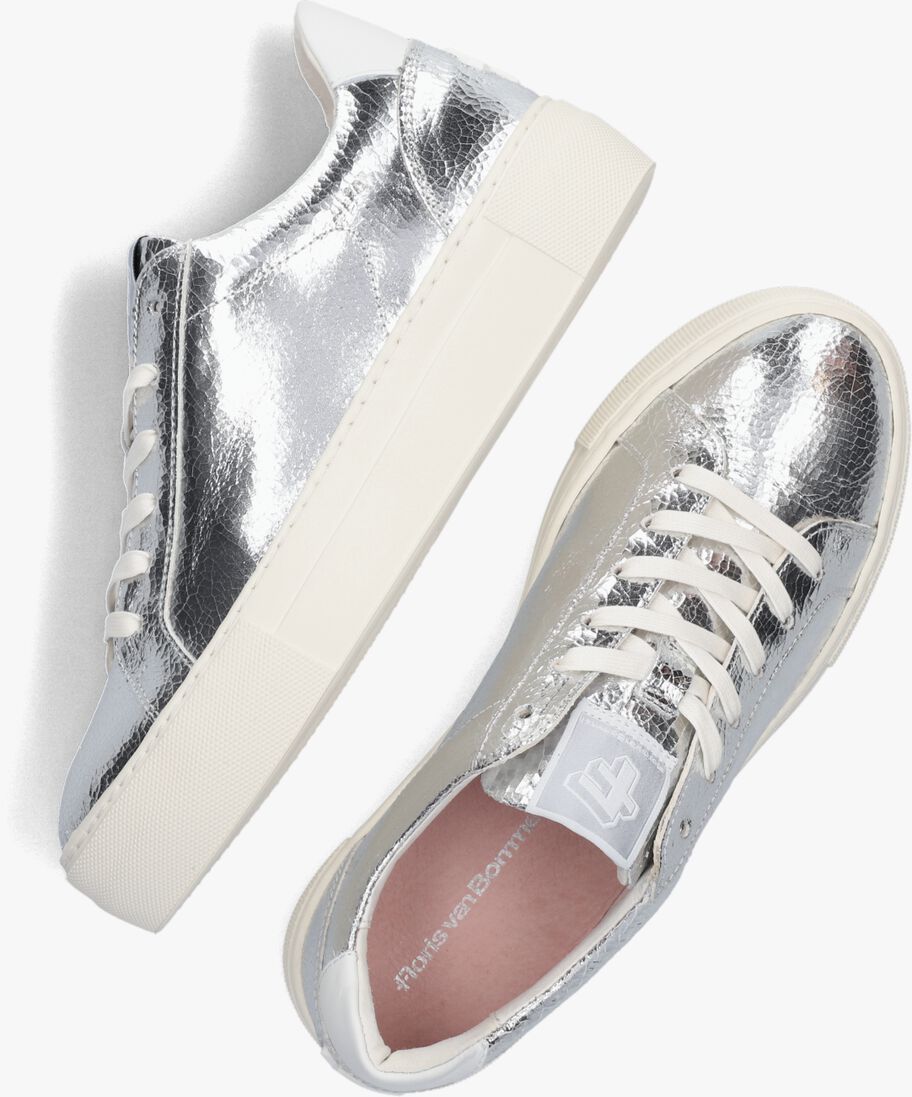 FLORIS VAN BOMMEL zilveren floris van bommel lage sneakers sfw-10059