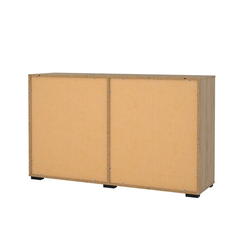 Hioshop Sofia ladekast 6 lades eikdecor