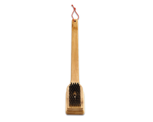 Weber grillborstel met bamboe handvat, 46 cm
