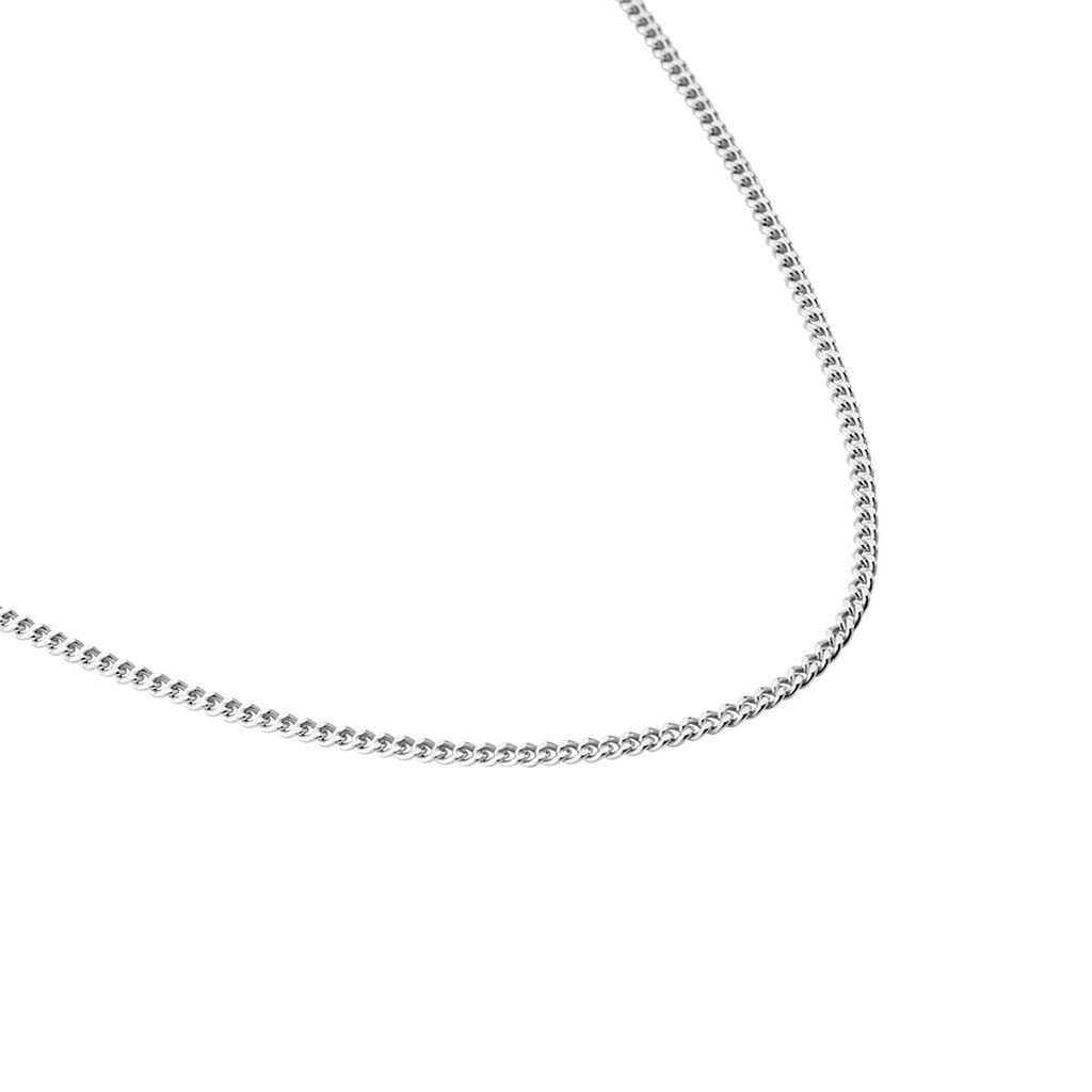 Collier Casper Argent Blanc