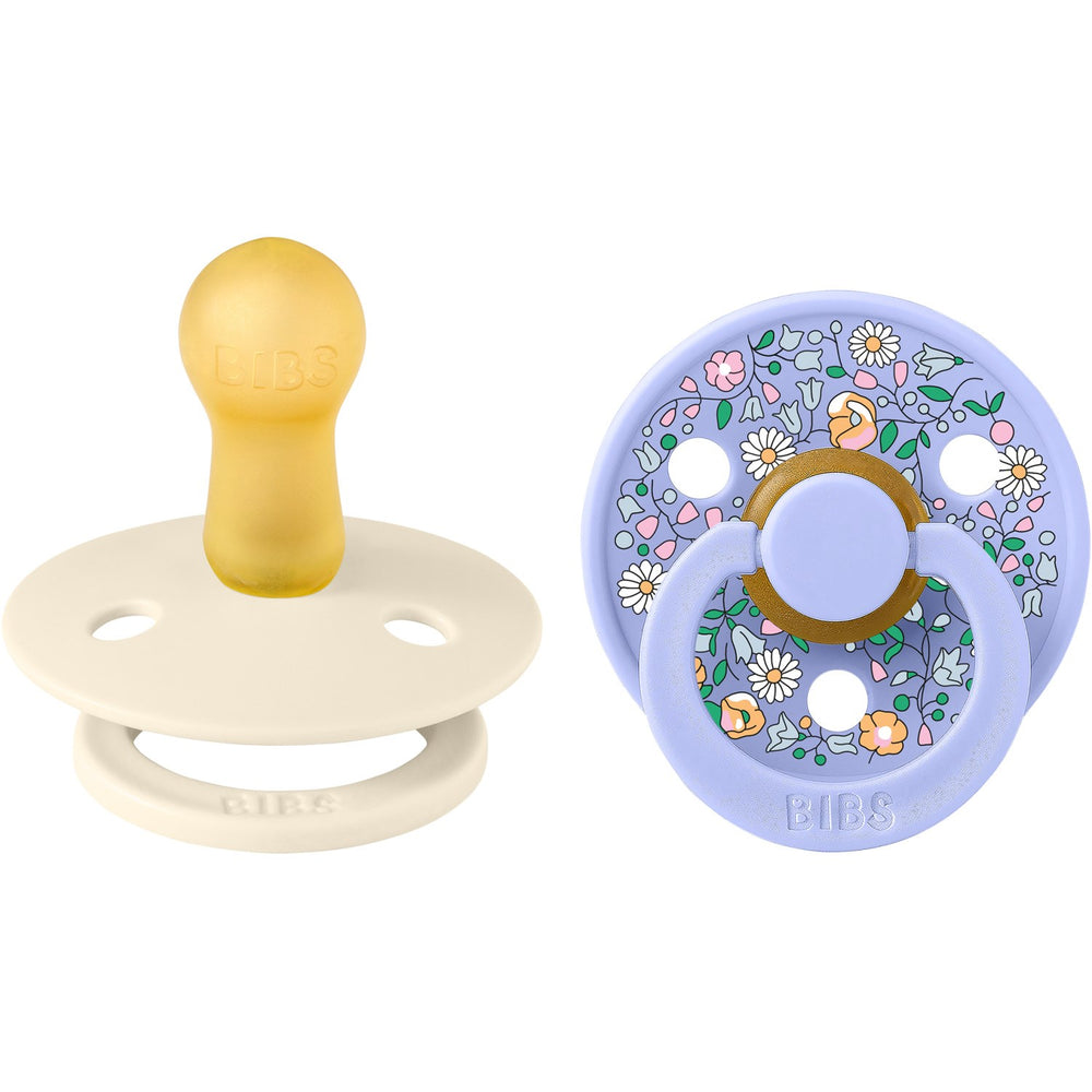 Køb Bibs X Liberty Ivory Mix Sut Colour 2-Pak Chloe Meadow Latex