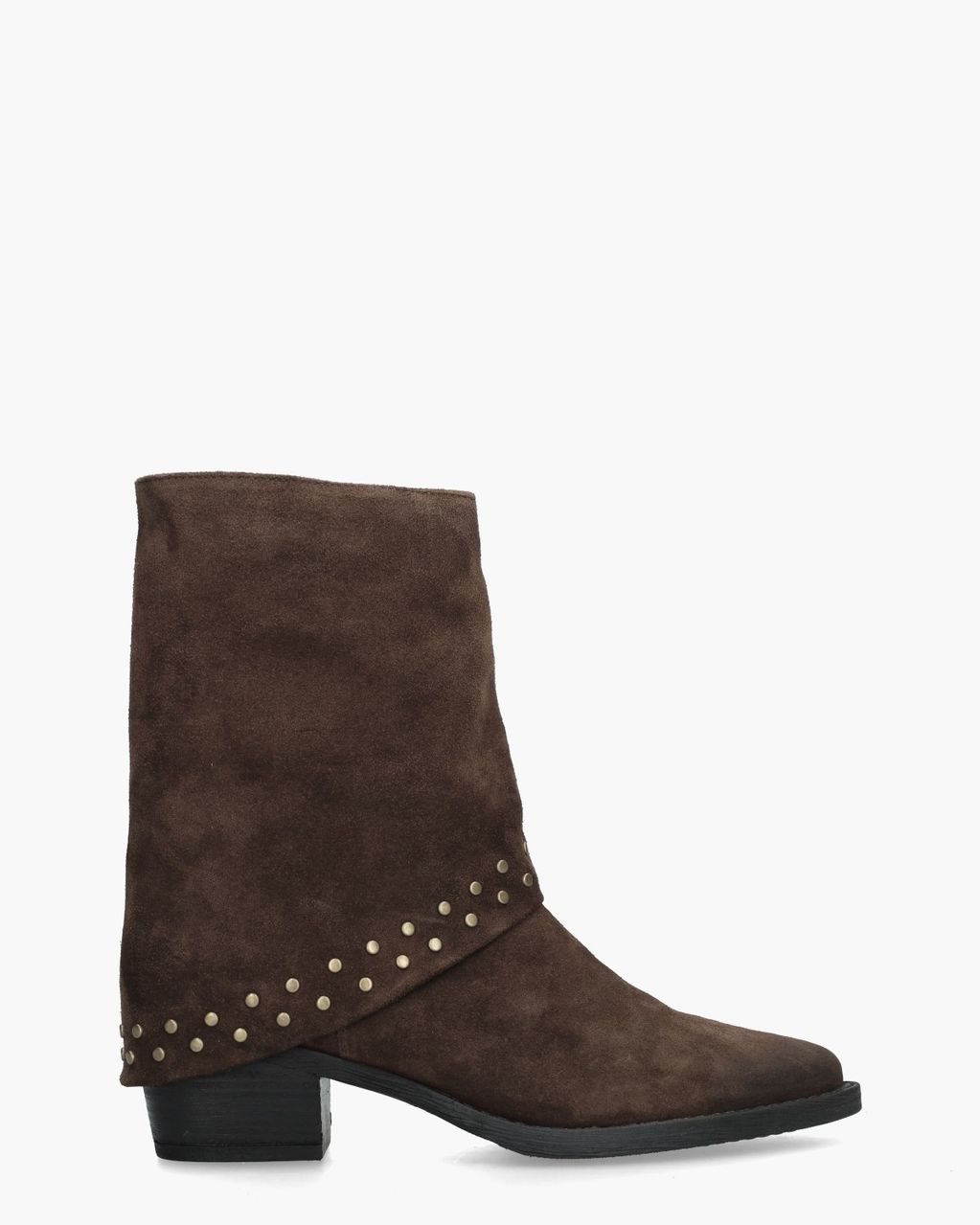 Miss Behave Brenda25 Donkerbruin Dames Enkelboots