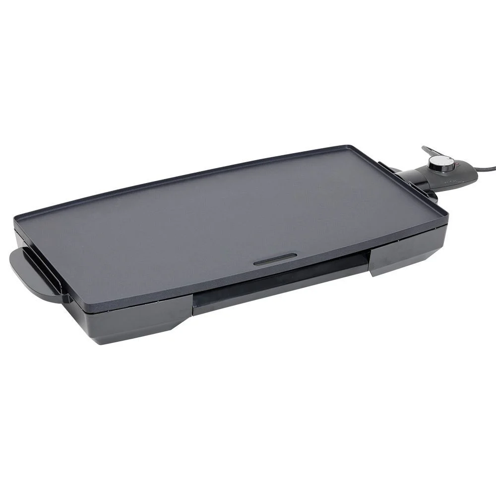 Grill électrique XXL Severin Teppanyaki 2200W acier fonte 59,5x32,5cm