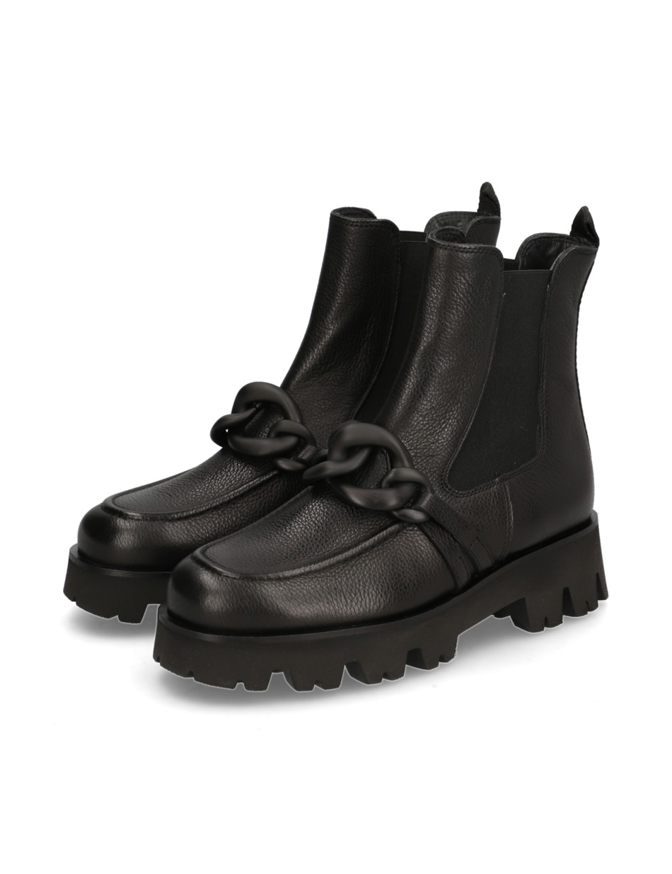 Glattleder Chelsea Boot