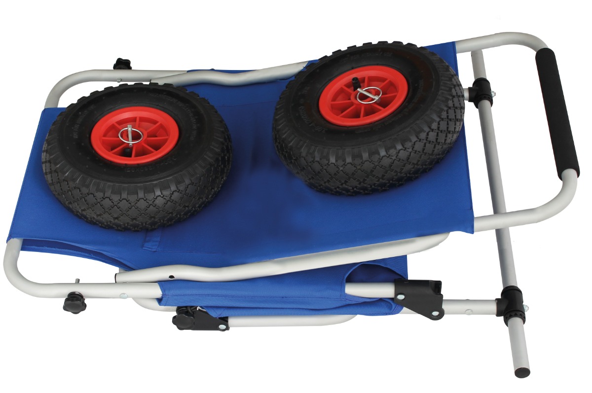 Eurotrail Opvouwbare lichtgewicht Beach trolley - Blue