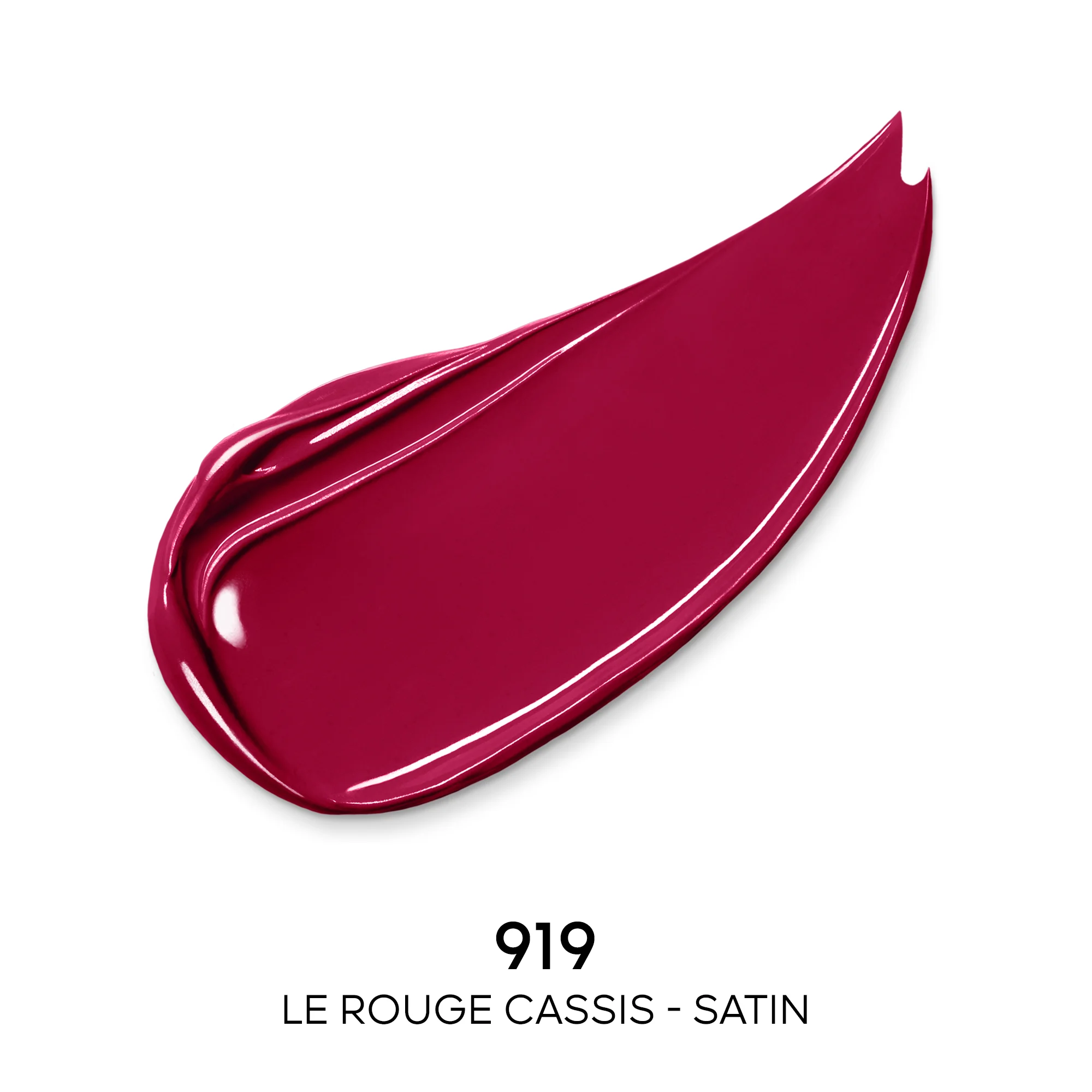 ROUGE G La recharge - Le rouge à lèvres soin personnalisable |- 919 LE ROUGE CASSIS - SATIN