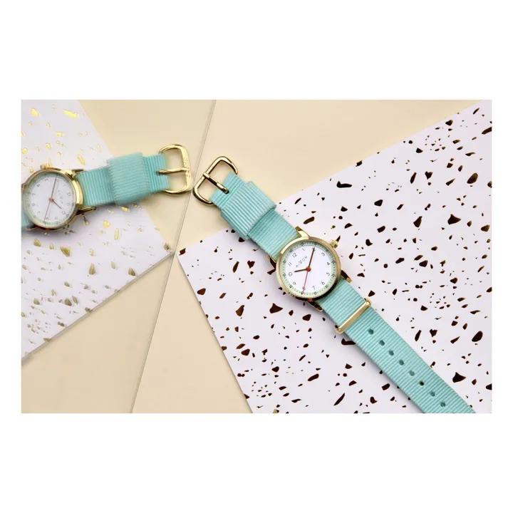 Millow Montre Opale | Vert d'eau