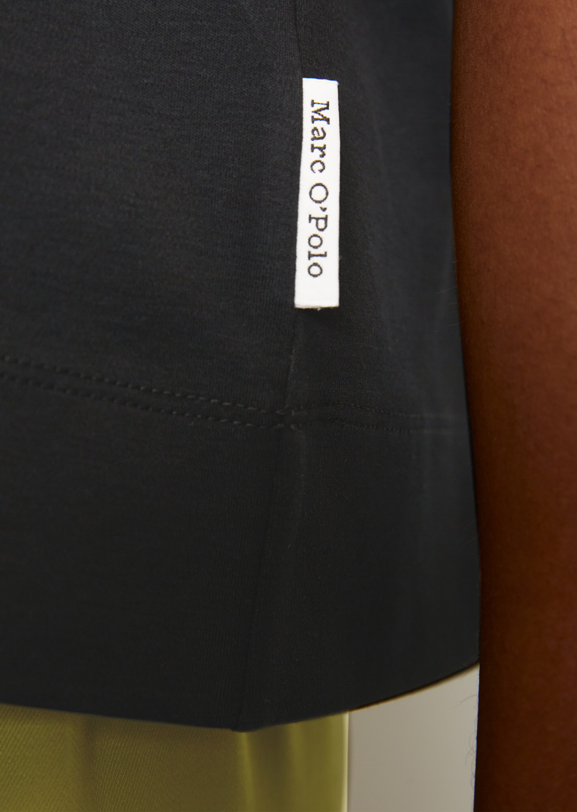 Kurzarm-T-Shirt regularaus Interlock-Jersey