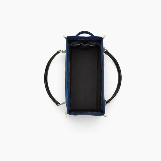 Marc Jacobs The Denim Chain Medium Tote Bag, Dark Wash