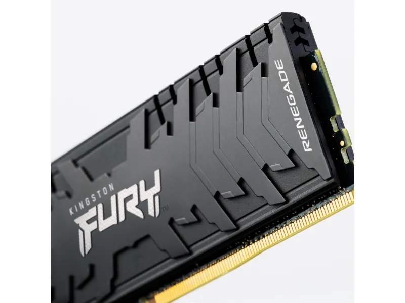 Kingston FURY Renegade - DDR4 - sæt - 16 GB: 2 x 8 GB - DIMM 288-PIN - 5333 MHz / PC4-42600 - CL20 - 1.6 V - ikke bufferet - ikke-ECC - sort