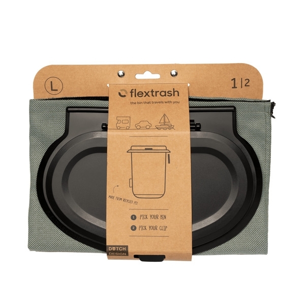 Flextrash Mülleimer Ocean Green - 9 Liter