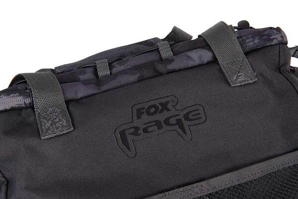 Sac Fox Rage Camo Voyager Medium Tackle Bag (avec 6 Boîtes)