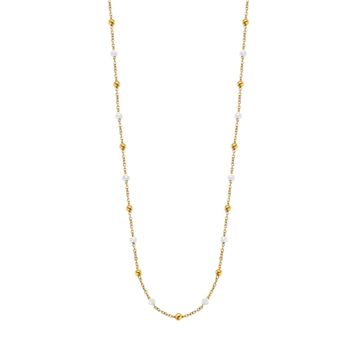 Collier Lotus Silver Teddy argent doré