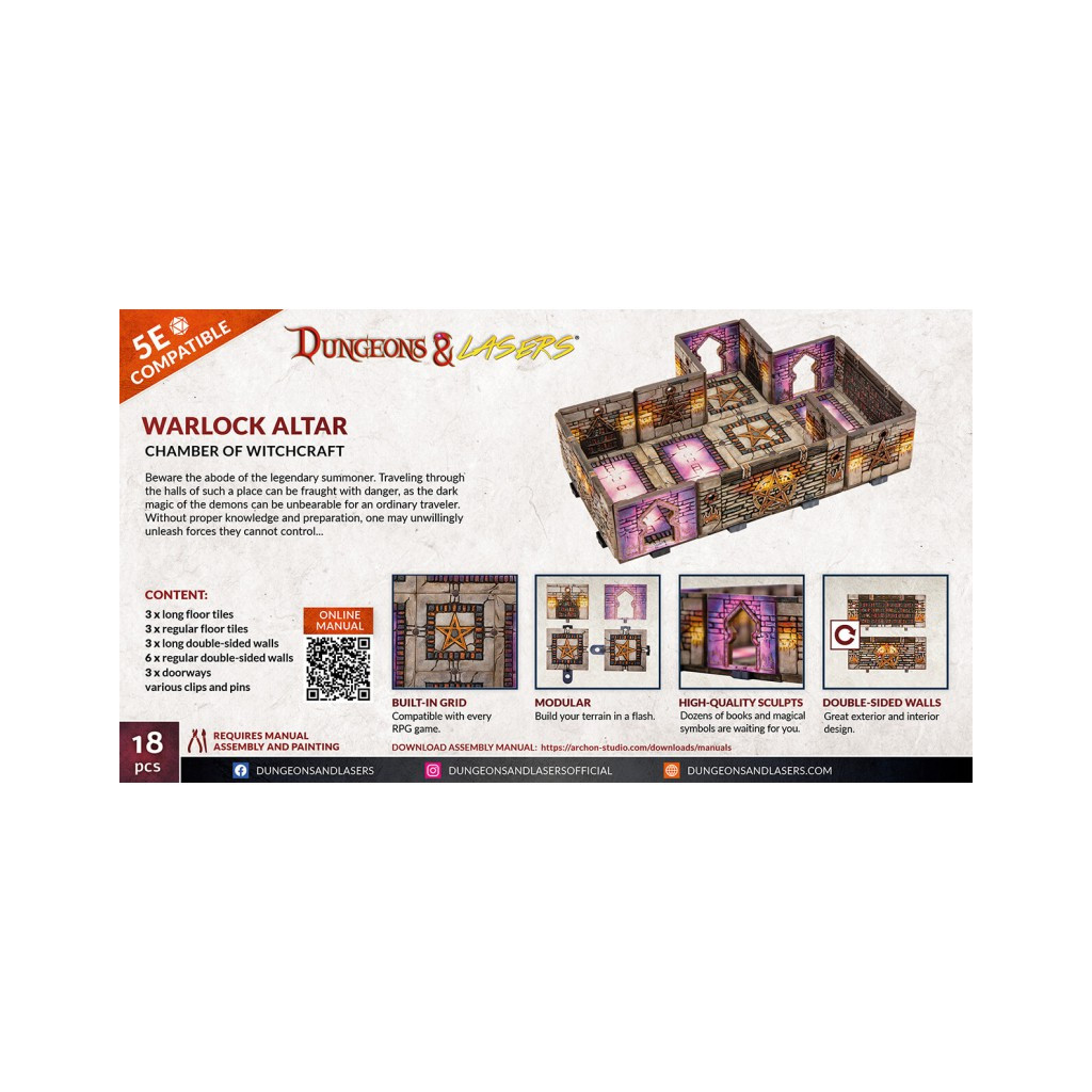 Dungeons & Lasers - Décors - Warlock Altar