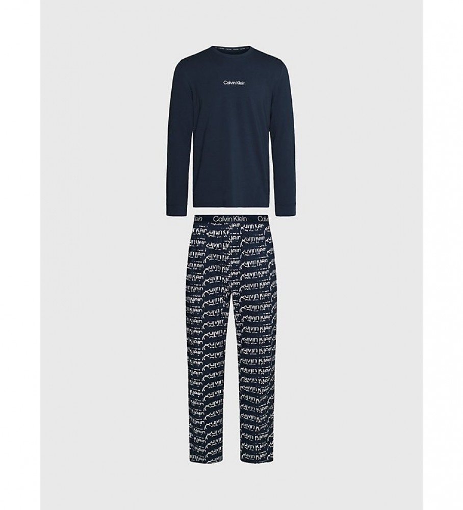 Pijama Calvin Klein Modern Structure azul