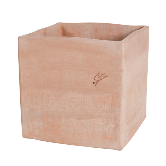 Carré Contemporain en terre cuite L. 32 x l. 32cm
