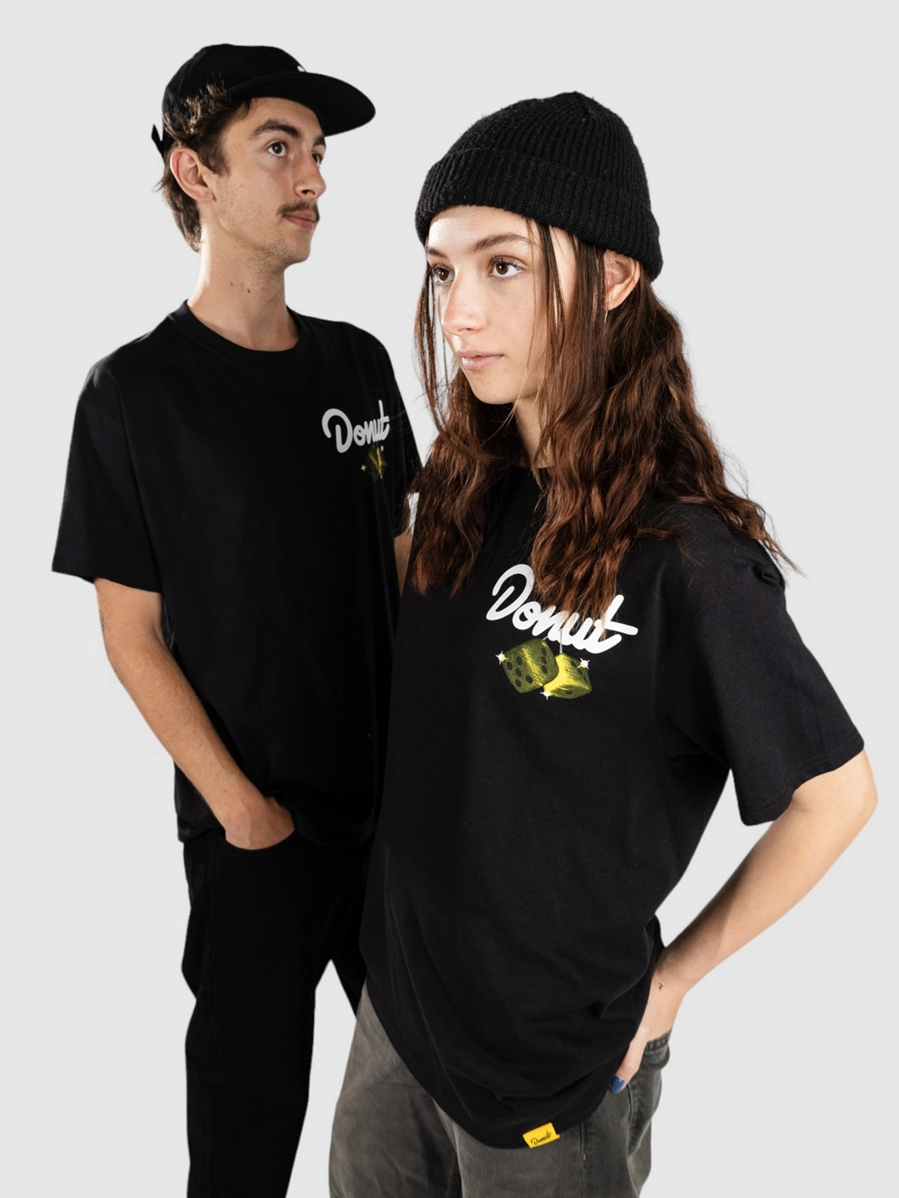 Donut Dice T-Shirt black