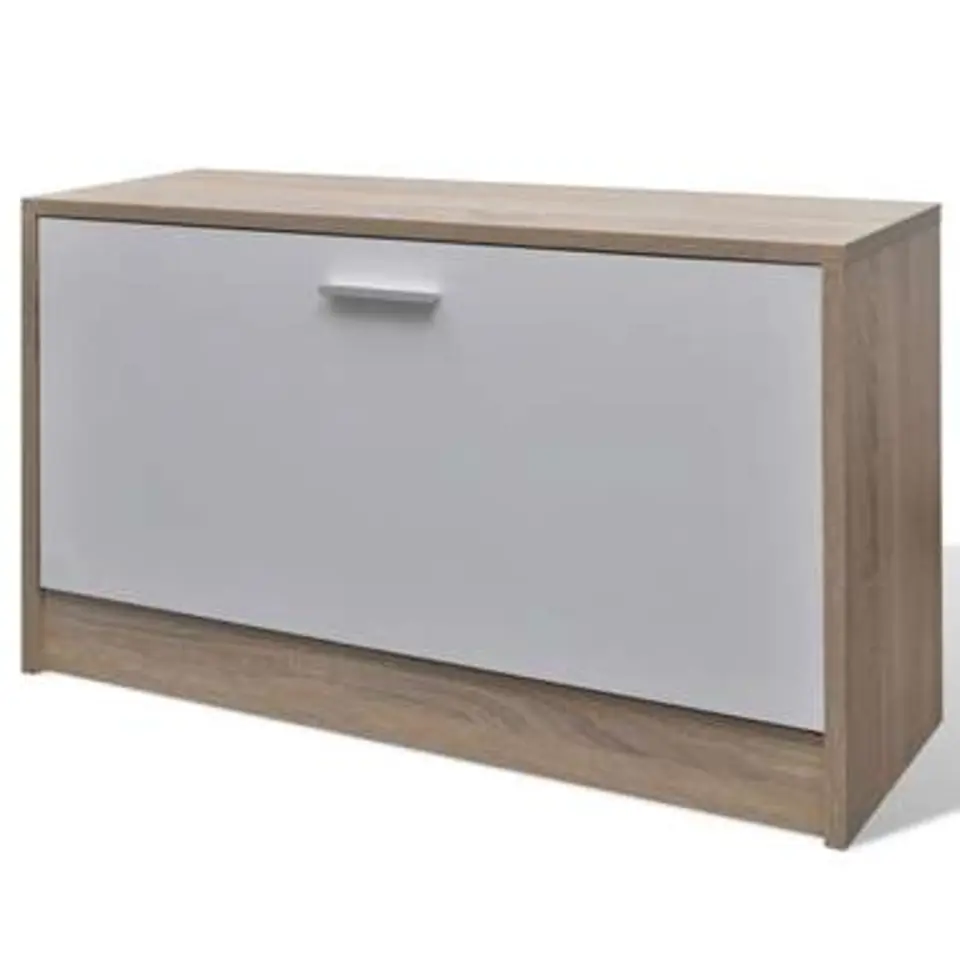 vidaXL - Houten Schoenenkast - Bruin - Hout