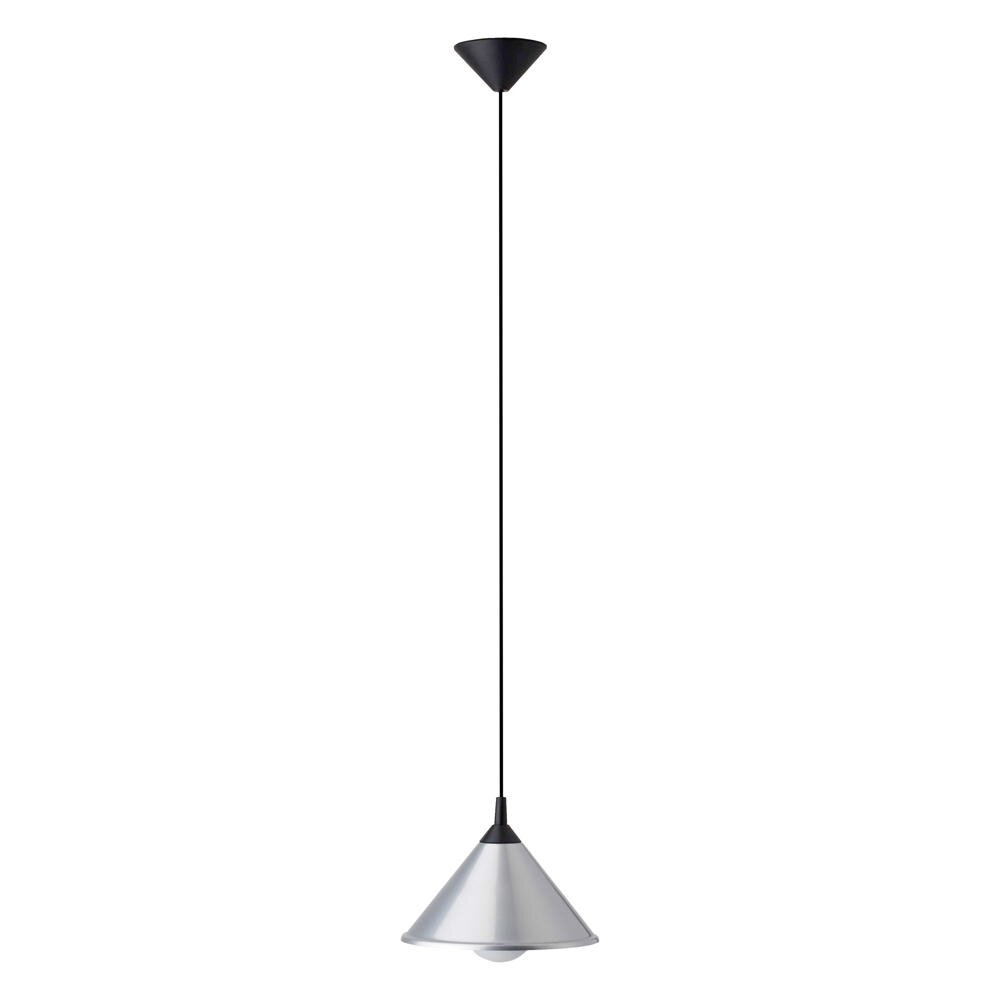Bistro hanglamp in zilver E27