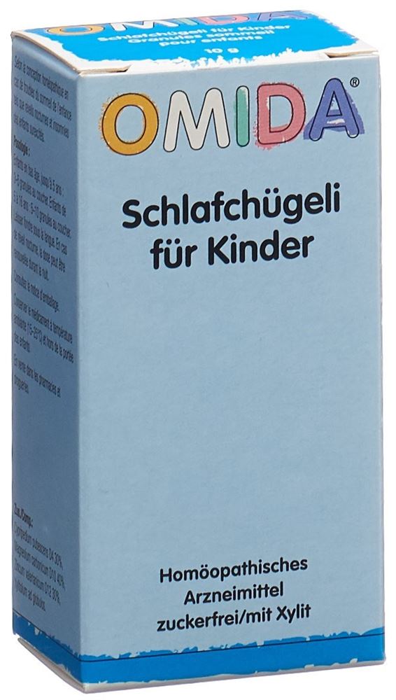 Omida Schlafchügeli Glob ohne Zucker für Kinder Fl 10 g