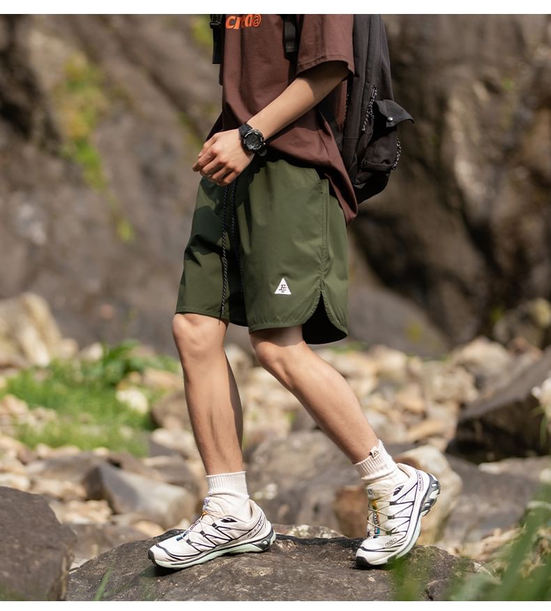 Really Point - Cargoshorts met middelhoge taille en logo