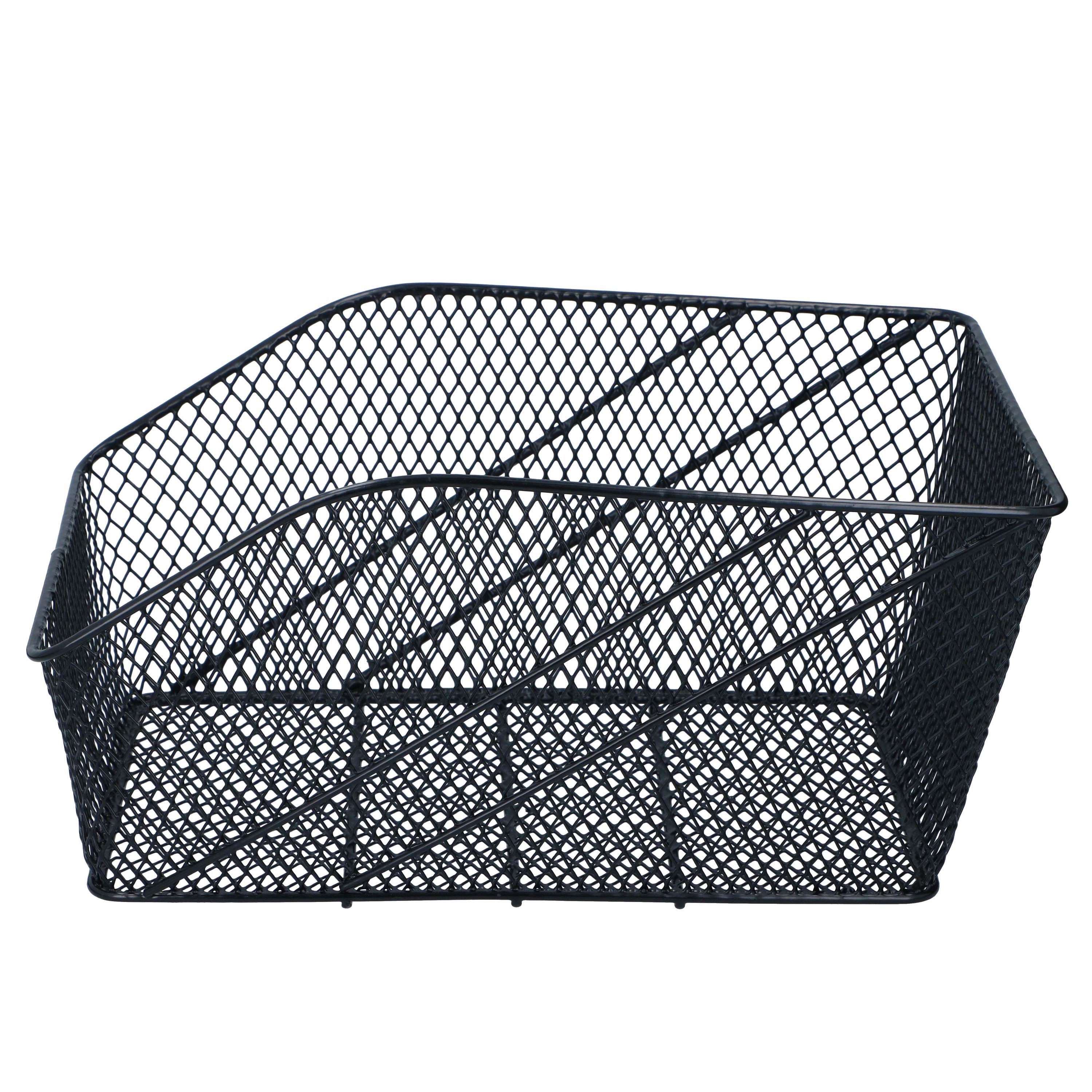 Velokorb hinten 46 x 30 cm schwarz