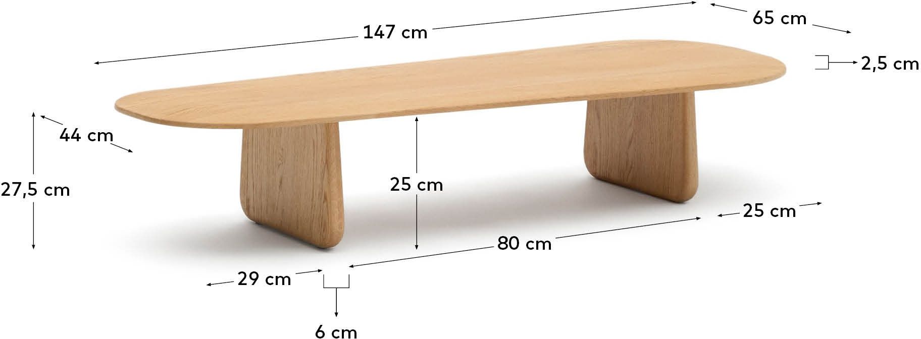 Kave Home   Pirita Salontafel