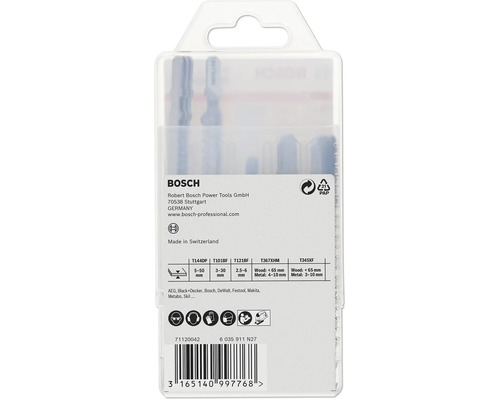 Bosch JSB Decoupeerzaagbladenset Buis MultiMateriaalpakket 15-delig