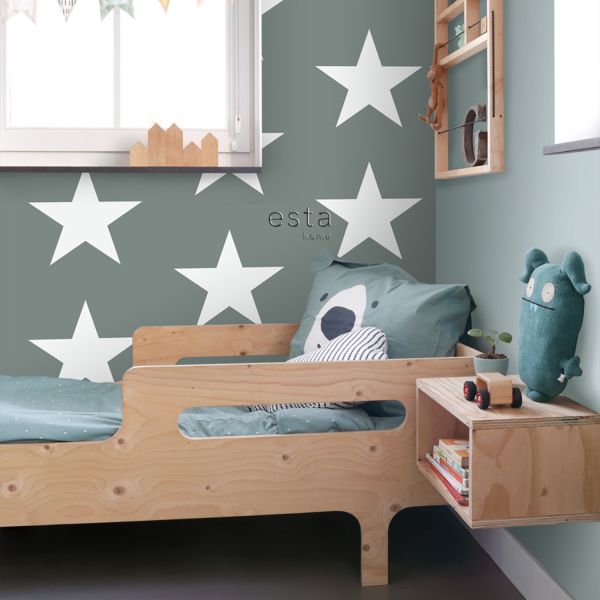 Estahome Sterren Behang I - 0,53 x 10,05 m - Beige