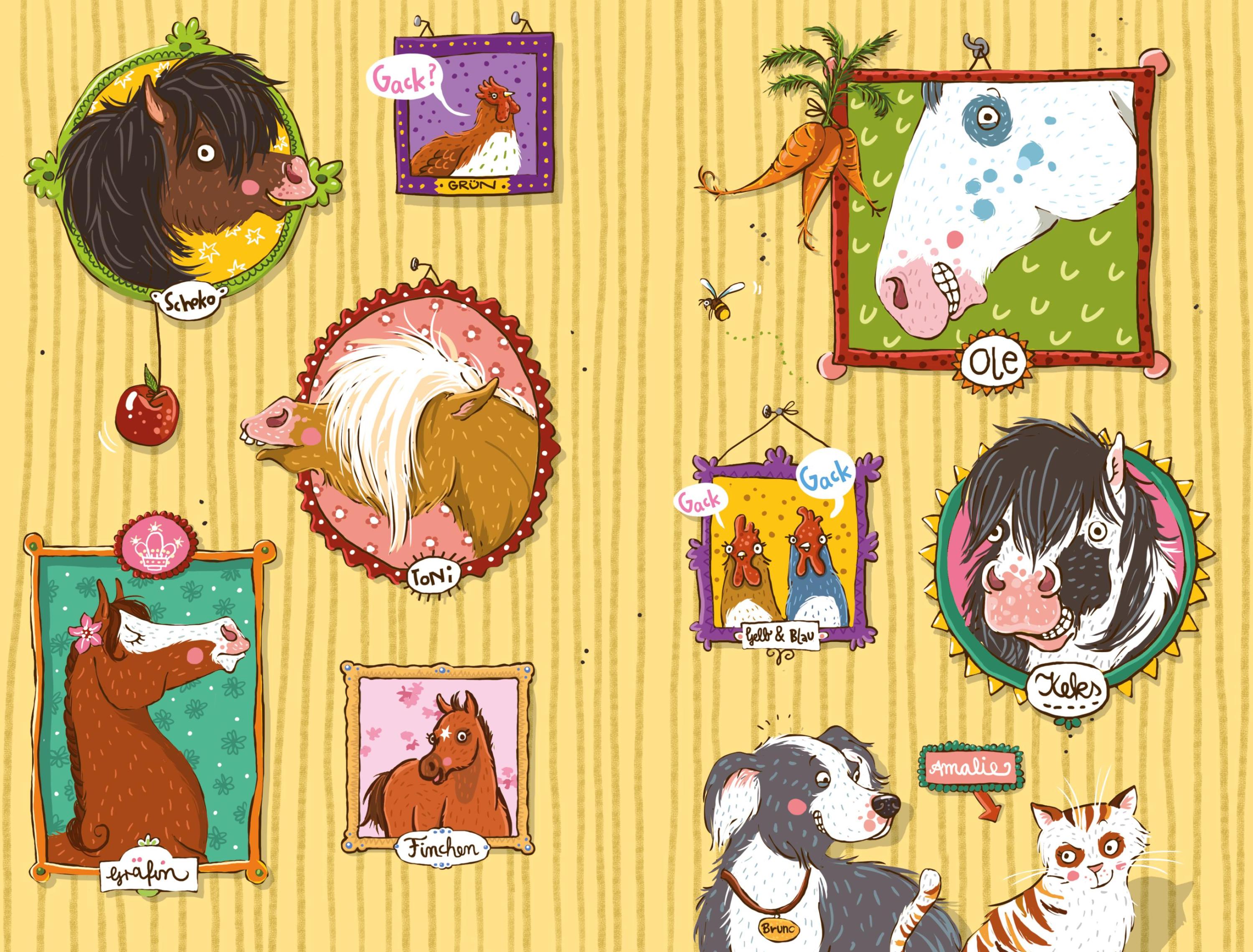 Advent, Advent, ein Pony rennt! / Die Haferhorde Bd.16