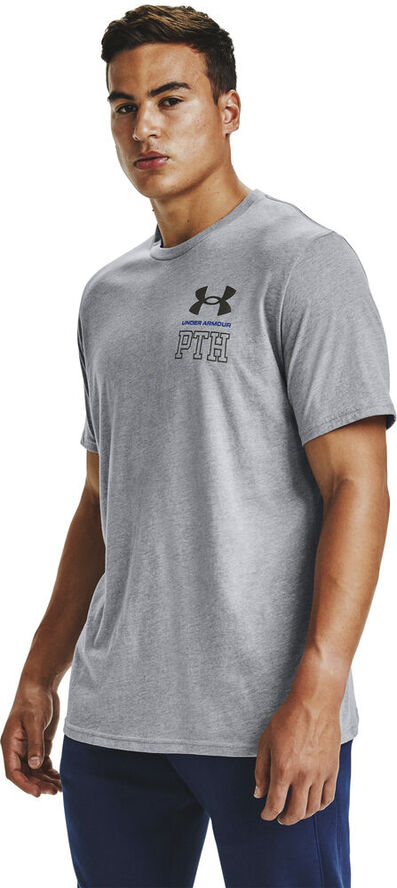 Under Armour Protect This House T Shirt Grå