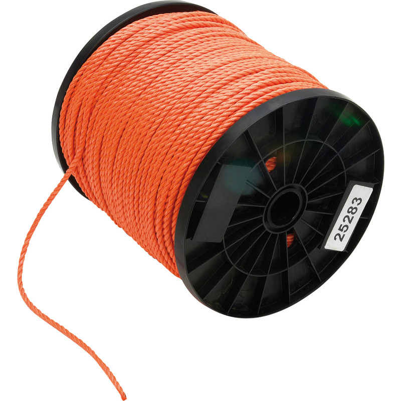 DX Touw geslagen PP oranje 4mmx200m