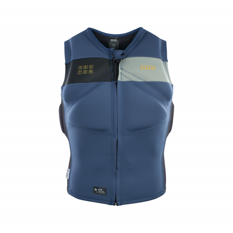 GILET IMPACT ION VECTOR AMP FRONTZIP BLEU