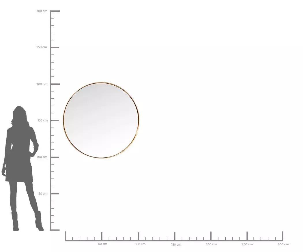 Wandspiegel Curve