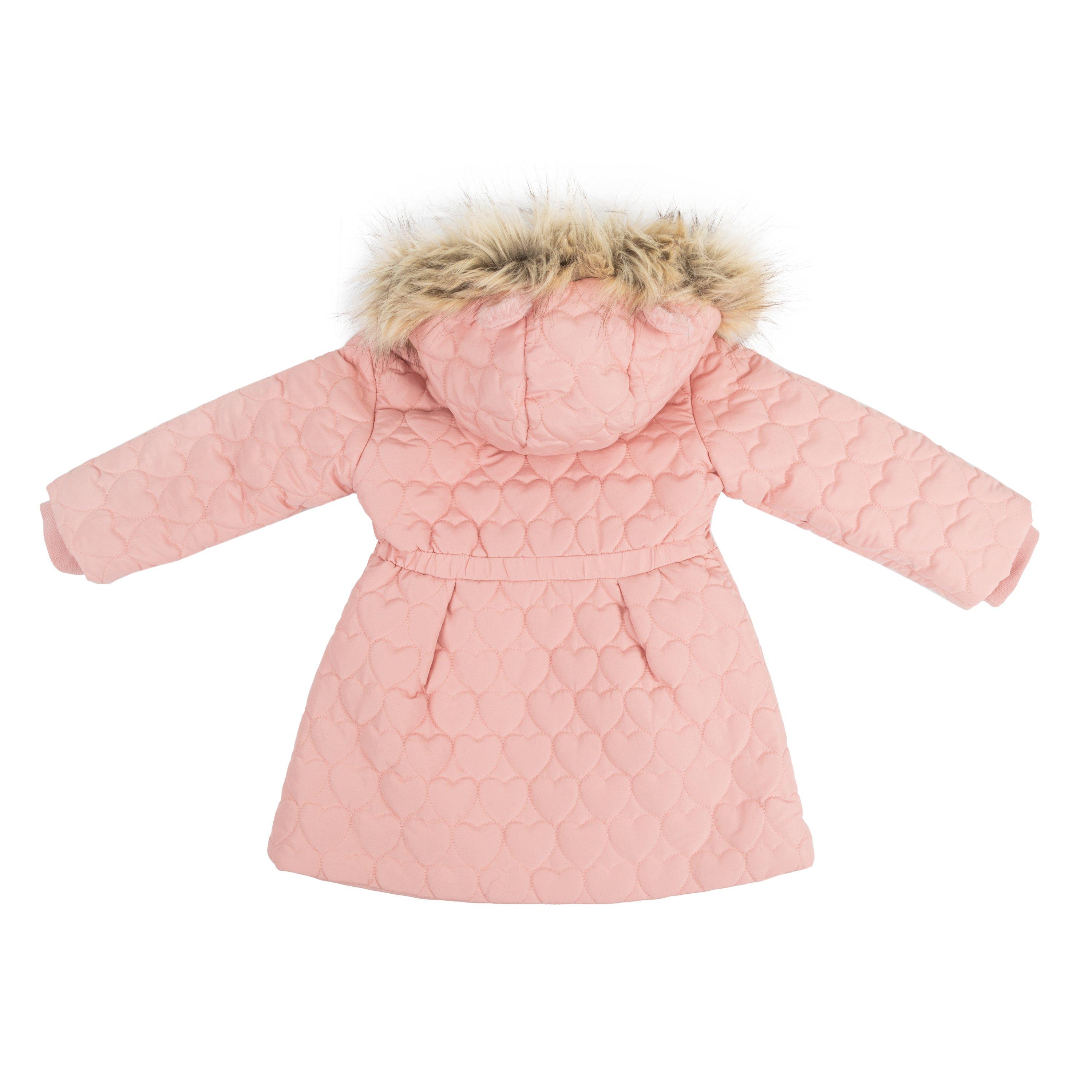 Miso Heart Quilted Jacket Infants