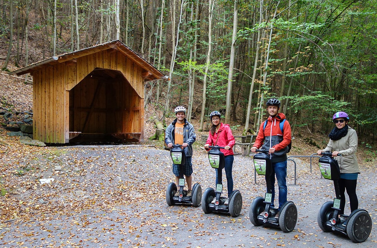 Segway Tour in Schwarzatal Erfurt als Geschenkidee