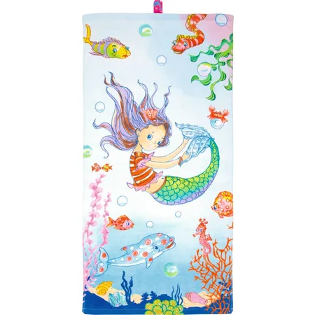 Die Spiegelburg Kleines Zauberbadetuch - Nella Nixe (ca.50x100 cm)