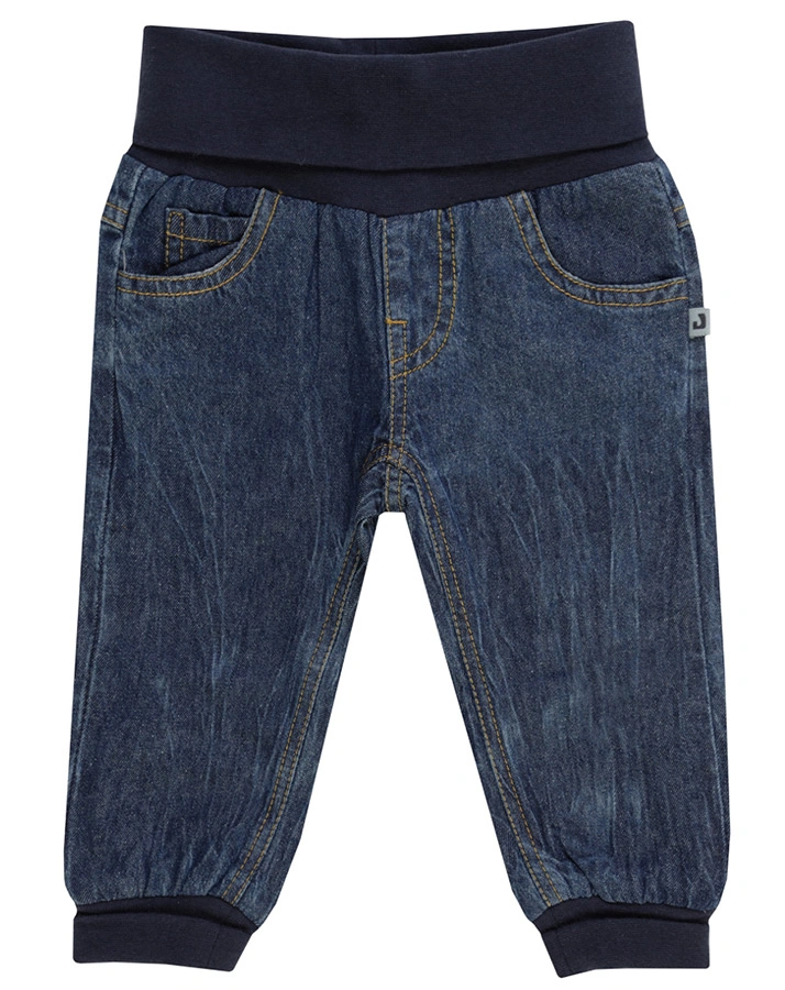 Schlupf-Jeans BASIC BOY gefüttert in dark blue denim