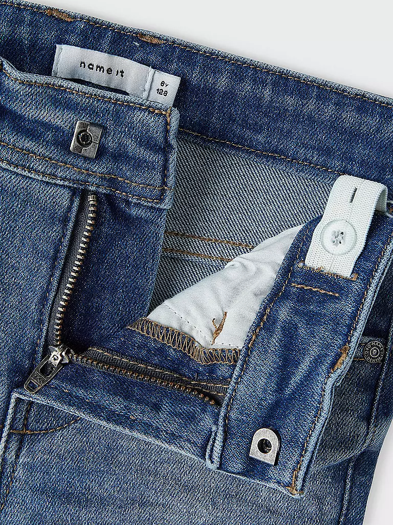 NAME IT Jungen Jeans Slim Fit NKMTHEO blau
