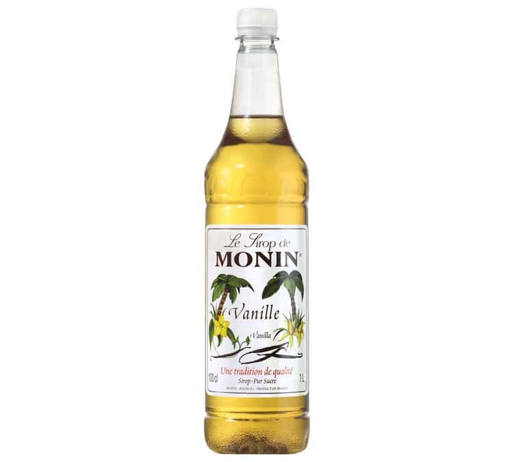Sirop Monin Vanille - Bouteille plastique - 1L