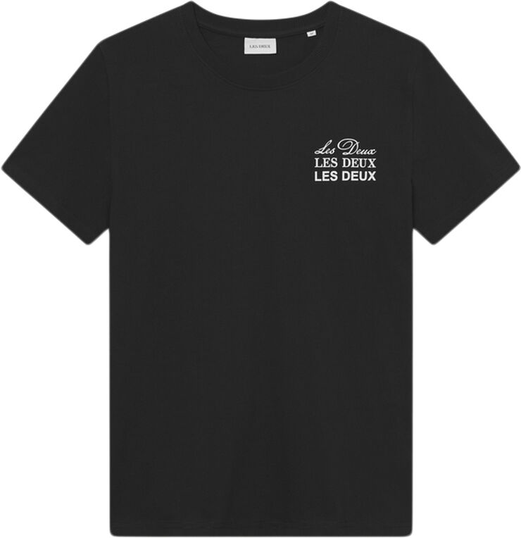 Les Deux Triple T-Shirt Black/ivory